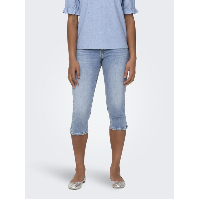 Only Onlblush mw slit capri dnm pim noos blue denim 4130.35.0005 large