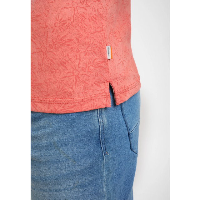 Gabbiano Heren polo 235921 5555 sunset red Gabbiano Polo 235921 5555SunsetRed large
