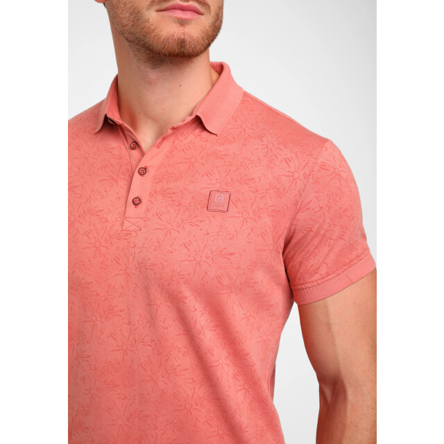 Gabbiano Heren polo 235921 5555 sunset red Gabbiano Polo 235921 5555SunsetRed large