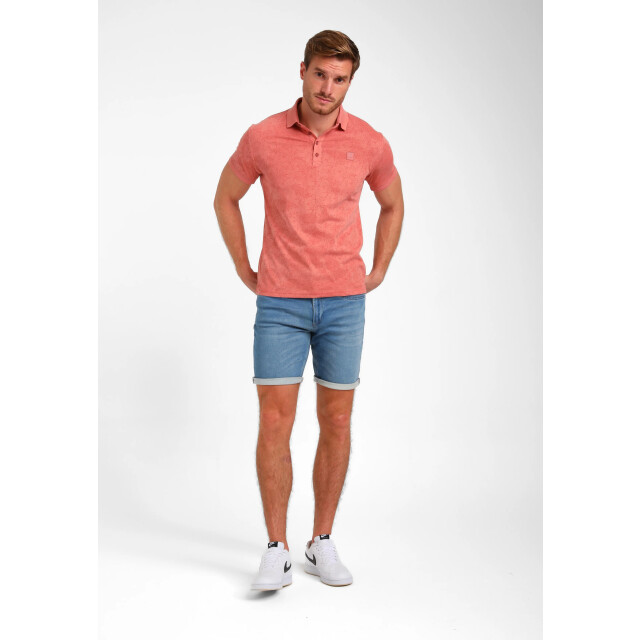 Gabbiano Heren polo 235921 5555 sunset red Gabbiano Polo 235921 5555SunsetRed large