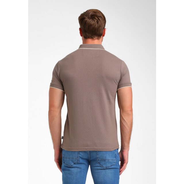 Gabbiano Heren polo 235923 5997 desert taupe Gabbiano Polo 235923 5997DesertTaupe large