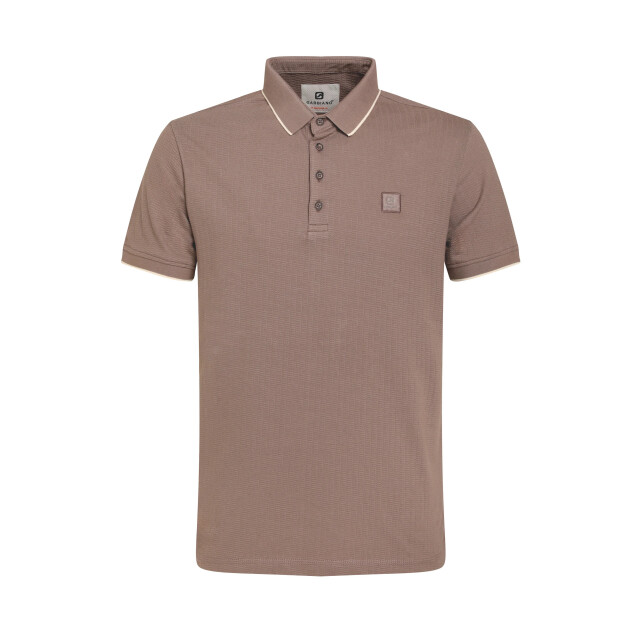 Gabbiano Heren polo 235923 5997 desert taupe Gabbiano Polo 235923 5997DesertTaupe large