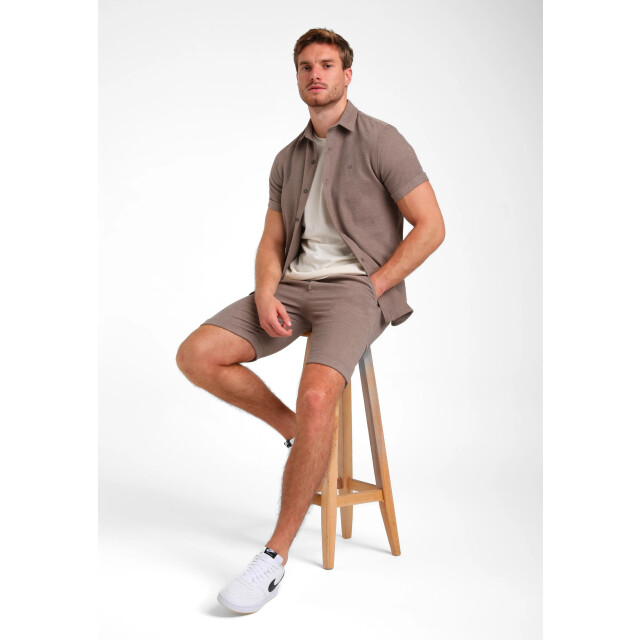 Gabbiano Heren overhemd 335936 5997 desert taupe Gabbiano Shirt 335936 5997DesertTaupe large