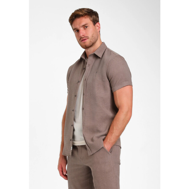 Gabbiano Heren overhemd 335936 5997 desert taupe Gabbiano Shirt 335936 5997DesertTaupe large