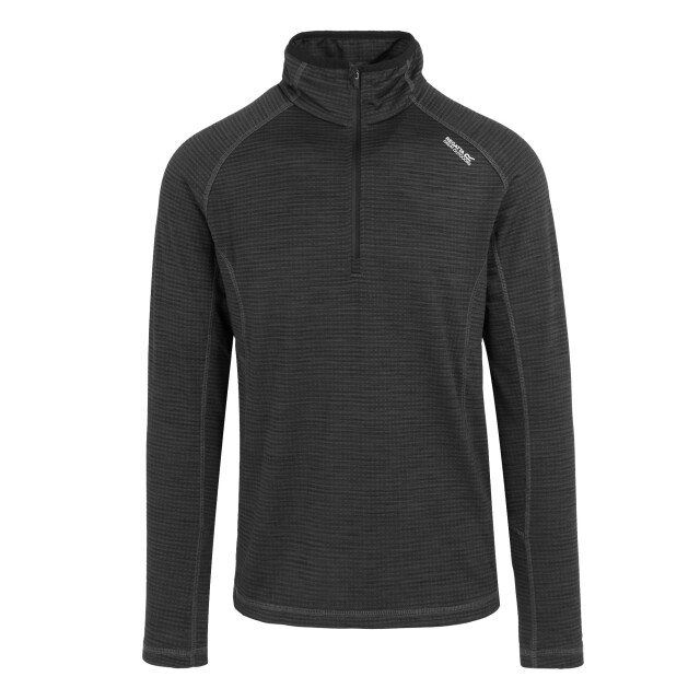 Regatta Heren yonder ii half zip fleece top UTRG11053_ash large