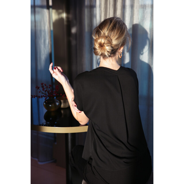 studio .ruig Viscose top tem studio .ruig top Tem viscose black large
