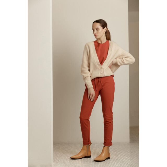 studio .ruig Travel jersey broek bries studio .ruig trousers Bries heavy jersey terra large