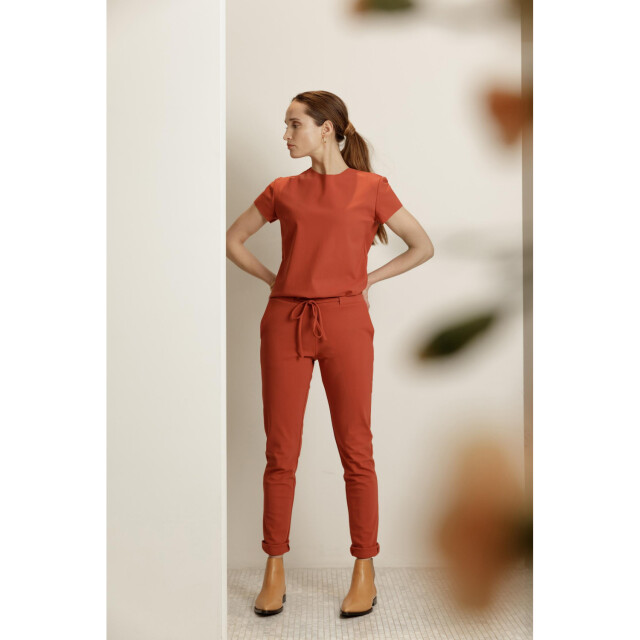 studio .ruig Travel jersey broek bries studio .ruig trousers Bries heavy jersey terra large