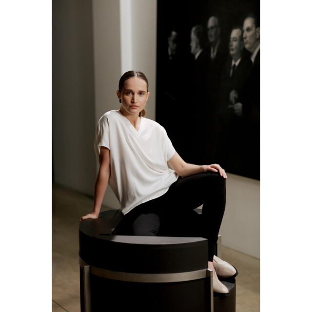 studio .ruig Viscose top tem studio .ruig top Tem viscose off white large