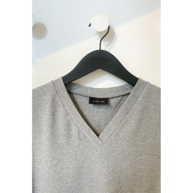 studio .ruig Viscose jersey top tanja studio .ruig top Tanja uni jersey grey marl large