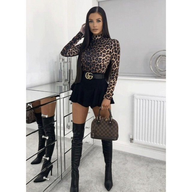The Dezzy Factory Leopard bodysuit 240256-1 large
