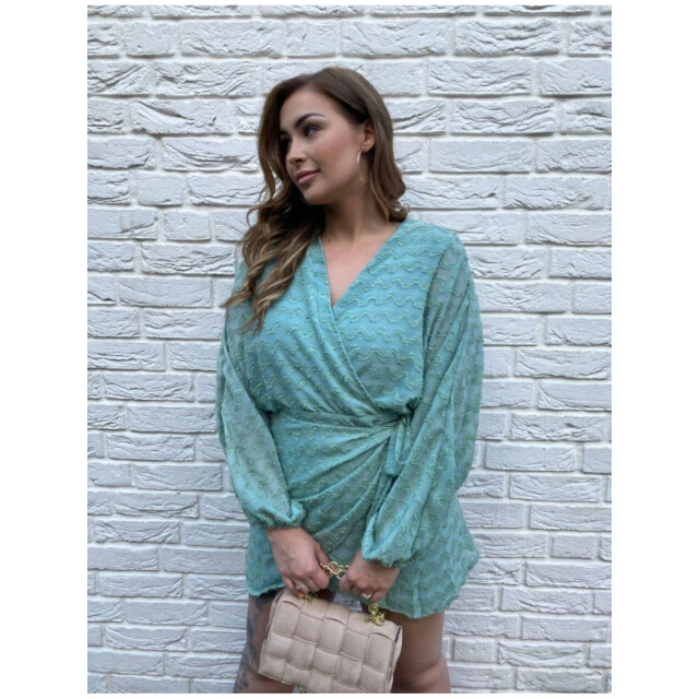 The Dezzy Factory Bella dress | green 240263-1 large
