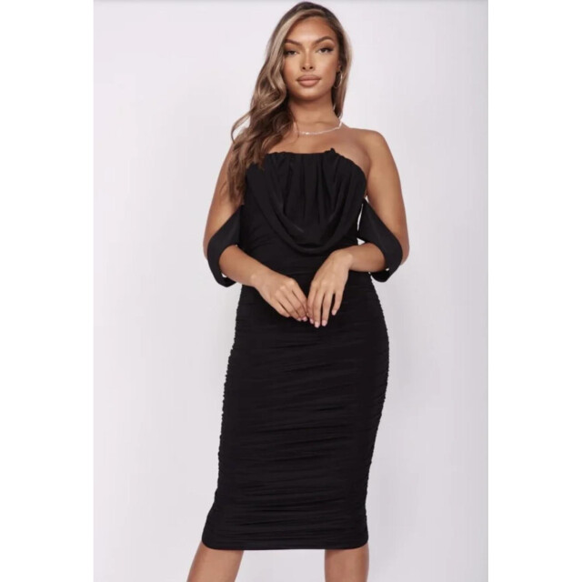 The Dezzy Factory Silky off shoulder dress | 2400235 large