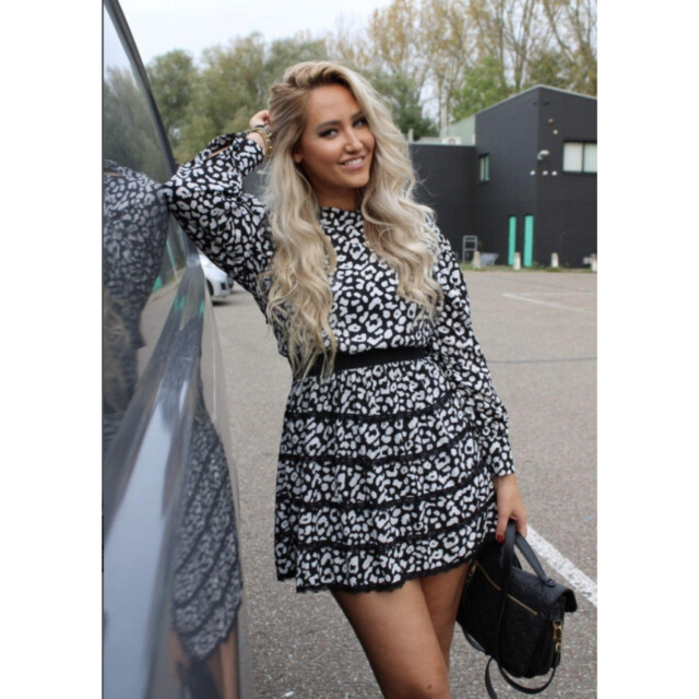 The Dezzy Factory Leopard mini dress | 240227-1 large
