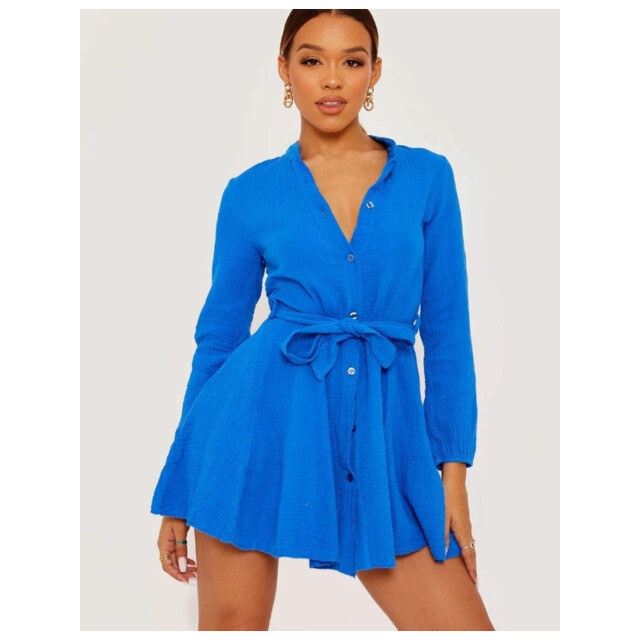 The Dezzy Factory Royal jurk | blue 240254-1 large
