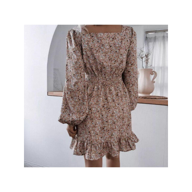 The Dezzy Factory Bohemy jurk | beige 240172-1 large