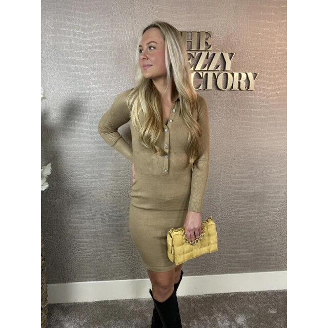 The Dezzy Factory Buttons knit jurk | 2400207 large