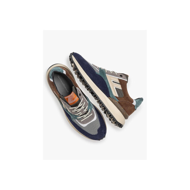 Floris van Bommel 10139 Sneakers Blauw 10139 large