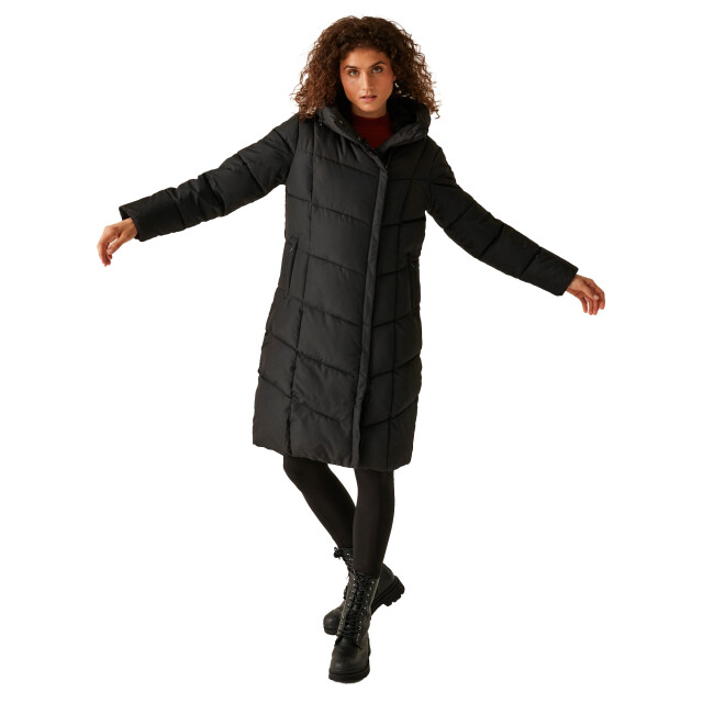 Regatta Dames nurie gewatteerd jasje UTRG10990_black large