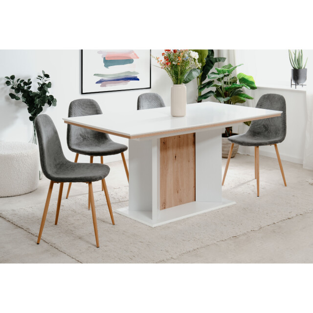 CaliCosy Uitschuifbare eettafel van 160 tot 200 cm met automatische opening novara 3197149 large