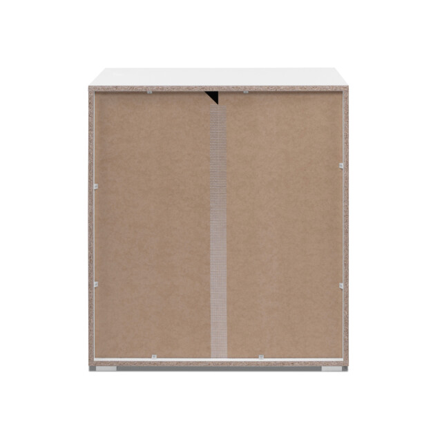 CaliCosy Opbergmeubel met 2 deuren en 2 legplanken binnenin, wit, 76 cm orsa 3197152 large