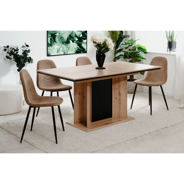 CaliCosy Uitschuifbare eettafel van 160 tot 200 cm met automatische opening novara 3197150 large