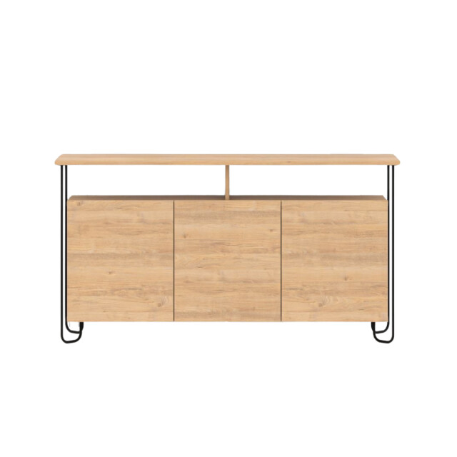 CaliCosy Buffet 3 deuren en metalen poten dilly l130 cm 2930291 large