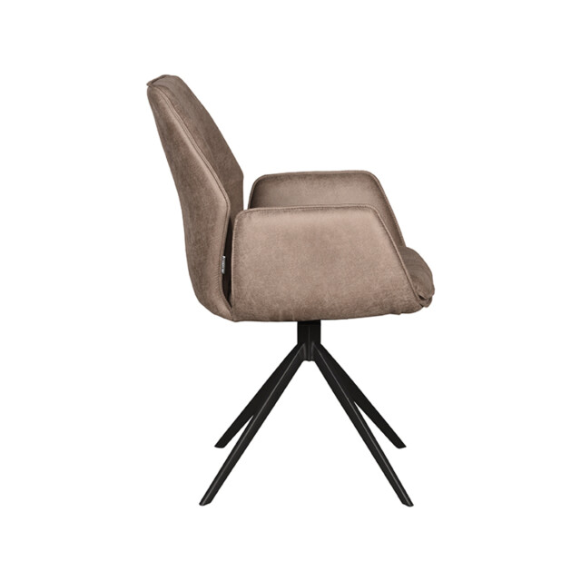 Label51 Eetkamerstoel mellow - micro suede 63 x 58cm set van 2 3183658 large