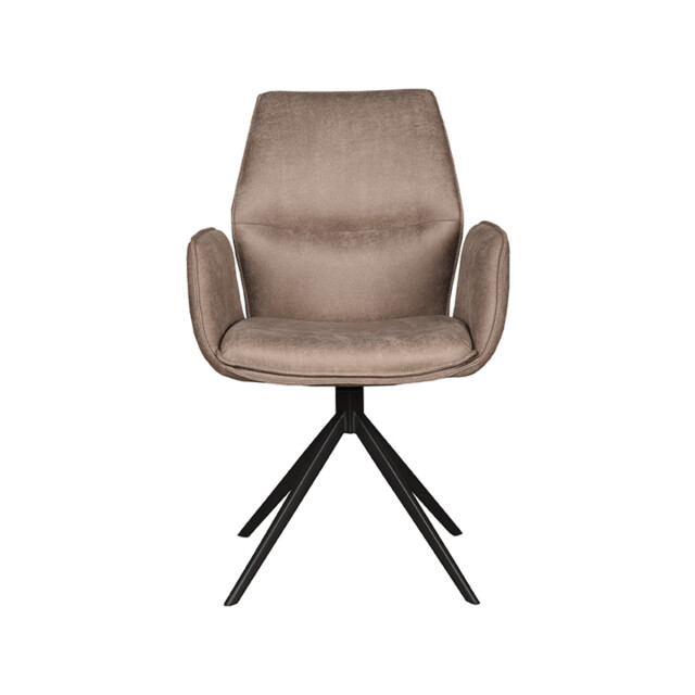 Label51 Eetkamerstoel mellow - micro suede 63 x 58cm set van 2 3183658 large