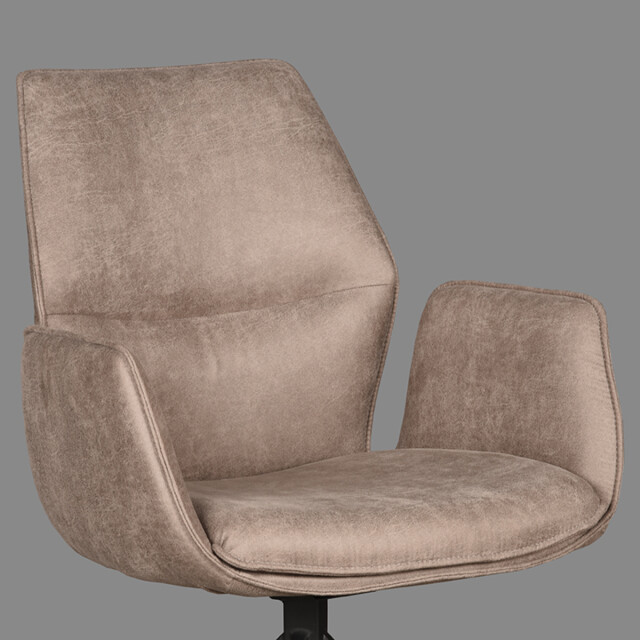 Label51 Eetkamerstoel mellow - micro suede 63 x 58cm set van 2 3183658 large