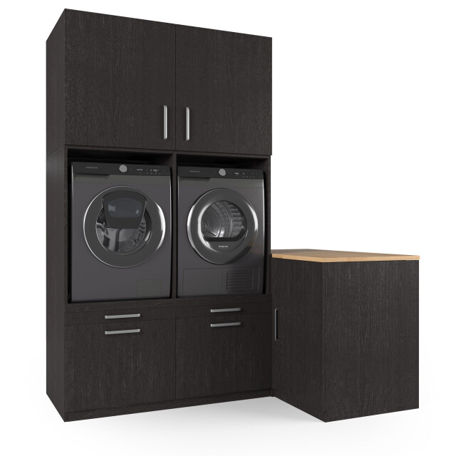 Wasophoogte Wasmachine kast hong kong – Ébène 3197178 large