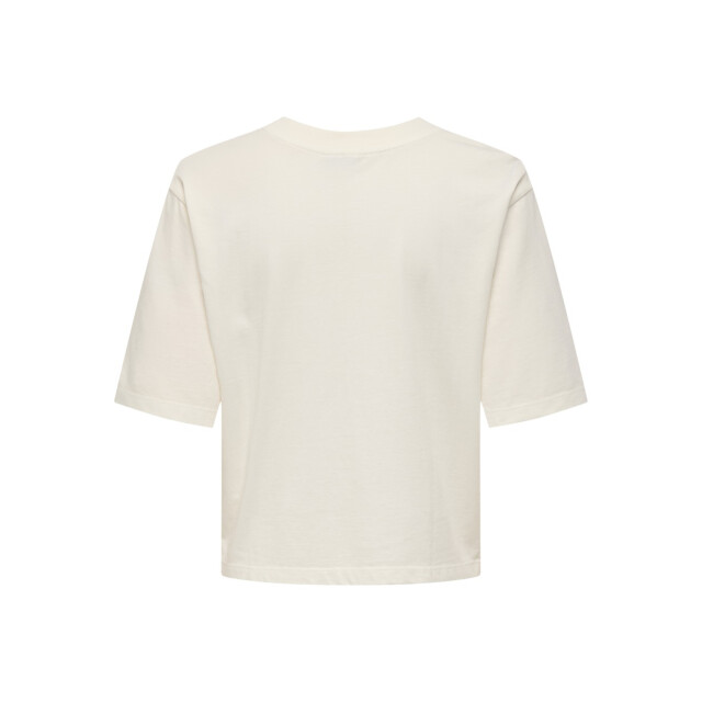 Jacqueline de Yong Jdycarla ss washed print top jrs off-white 4339.02.0055 large