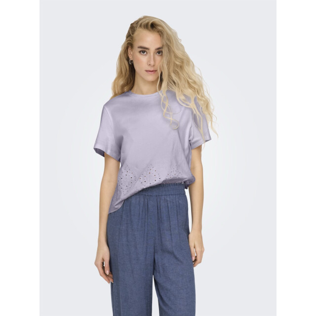 Jacqueline de Yong Jdycif ss broderie anglaise top lila 4339.51.0007 large