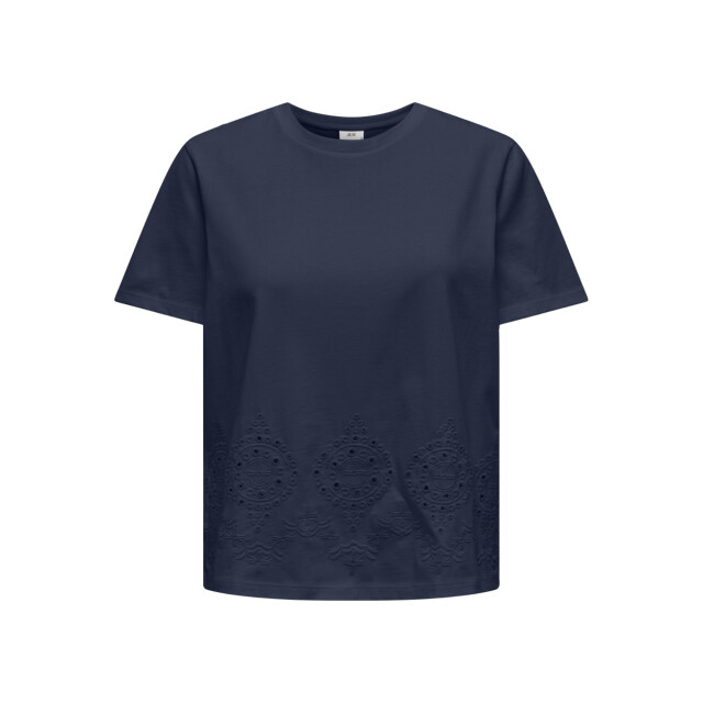 Jacqueline de Yong Jdycif ss broderie anglaise top navy 4339.37.0008 large