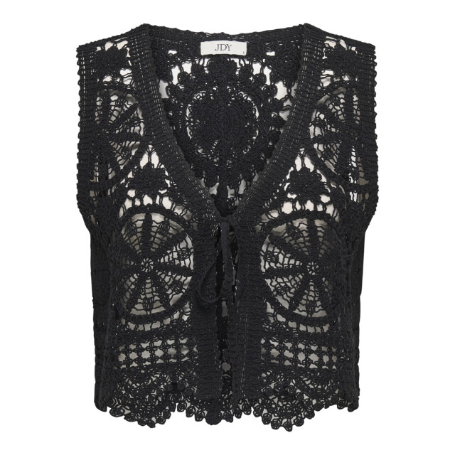 Jacqueline de Yong Jdyvic sl v-neck tie vest - 4259.80.0007 large