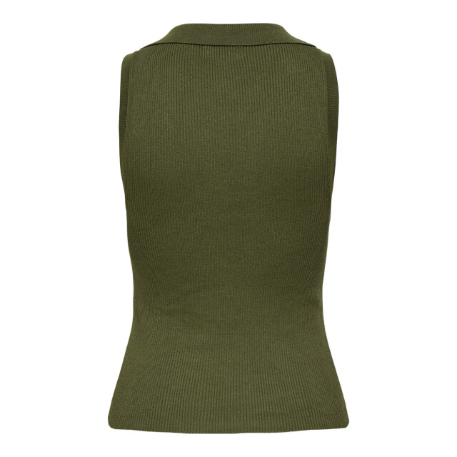 Jacqueline de Yong Jdynanna sl collar top knt army 4349.26.0005 large