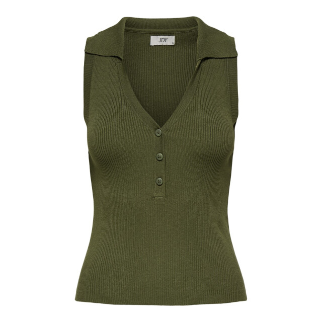 Jacqueline de Yong Jdynanna sl collar top knt army 4349.26.0005 large