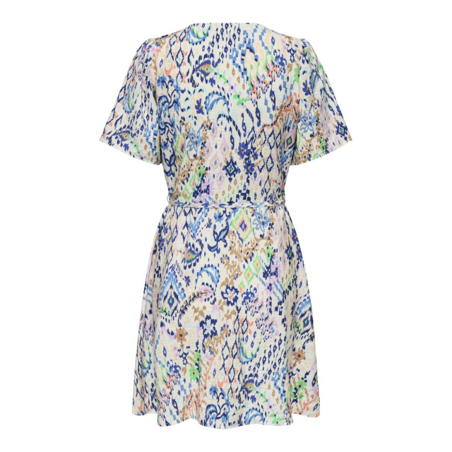 Jacqueline de Yong Jdytroya life ss short dress wvn d ecru dessin 4409.08.0001 large