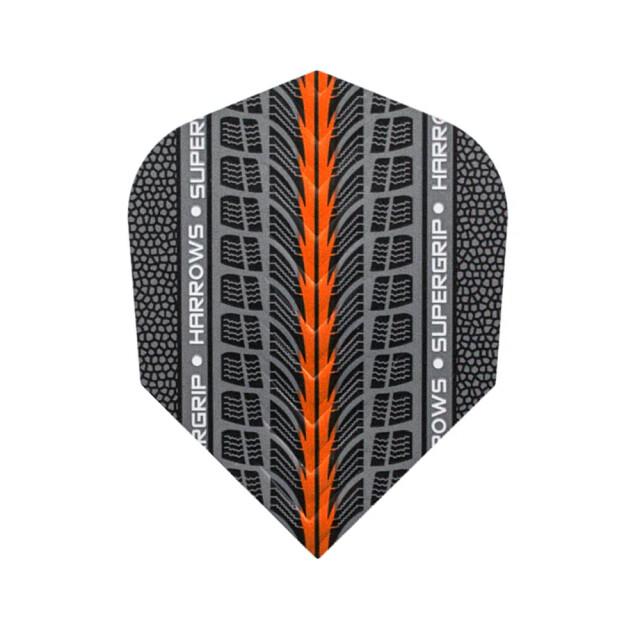 Harrows Lotka supergrip dart vluchten (pak van 3) UTMR2306_orange large