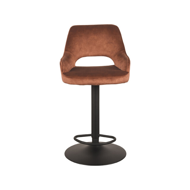 Label51 Barkruk fer rust velours 47 x 45cm set van 2 3183668 large
