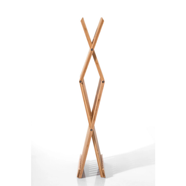 Casa di Elturo Bamboe badkamerkrukje met opbergrek douchekruk l39,5 x b25 x h46 cm 2780326 large