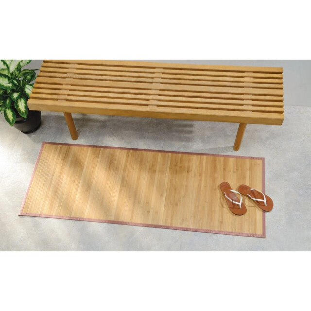 CaliCosy Lichtbruine bamboe badmat 53 x 152 cm 2929224 large