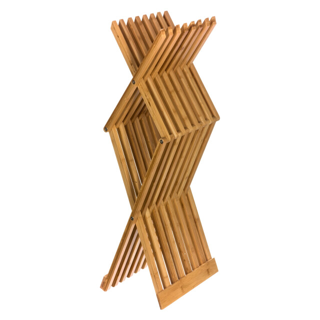 Casa di Elturo Bamboe badkamerkrukje met opbergrek douchekruk l39,5 x b25 x h46 cm 2780326 large