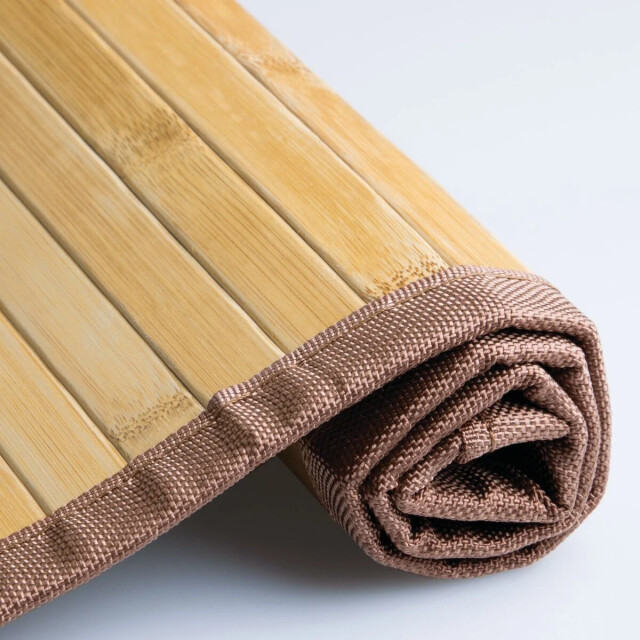 CaliCosy Lichtbruine bamboe badmat 53 x 152 cm 2929224 large