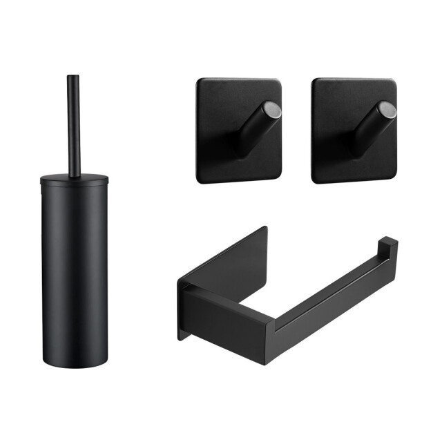 Xivada Toilet accessoires set 4 delig zonder boren rvs - 3195493 large