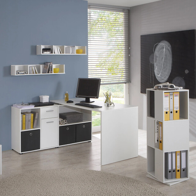 CaliCosy Wandplank met 4 compartimenten l92 cm point 2936659 large