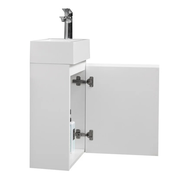 Badplaats Toiletmeubel angela 40 x 22 cm hoogglans fonteinmeubel met 3181183 large