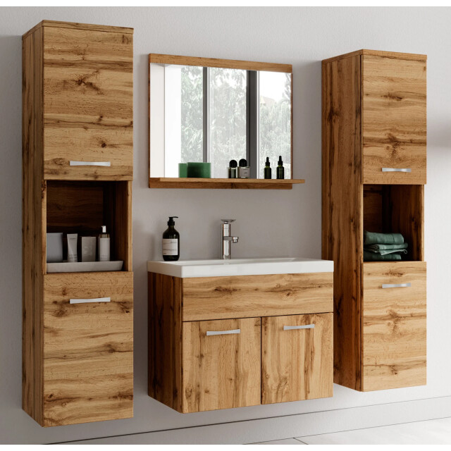 Badplaats Badkamermeubel set montreal xl 60 x 35 cm - badmeubel met 3181383 large
