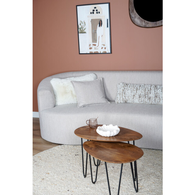 Home67 Salontafel fabio mangohout set van 2 3195663 large