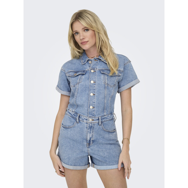 Only Onlcastel s/s dnm playsuit azg 15344704 large